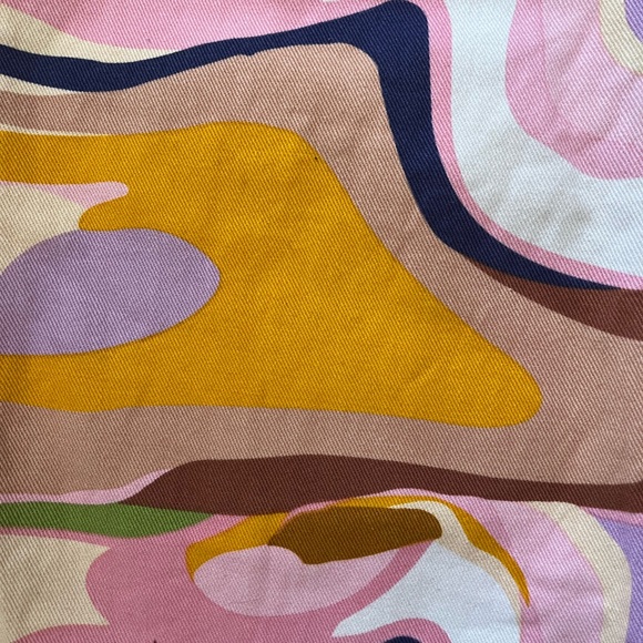 Colorful Swirl Patterned Pants - Picture 2 of 3